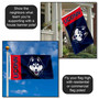 University of Connecticut Logo Flag