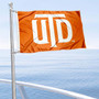 UT Dallas Comets Boat and Mini Flag