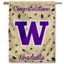 Washington Huskies Congratulations Graduate Flag