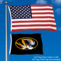 Missouri Tigers 2x3 Foot Small Flag