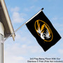 Missouri Tigers 2x3 Foot Small Flag