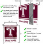 Texas A&M College Vault Logo Garden Flag