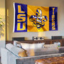 Louisiana State LSU Tigers Fleur Flag
