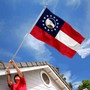 Georgia Southern Eagles State of GA Flag