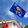 University of Kansas Big 12 Flag