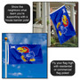 University of Kansas Big 12 Flag