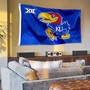 University of Kansas Big 12 Flag