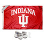 Indiana Hoosiers Banner Flag with Tack Wall Pads