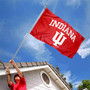 Indiana Hoosiers Banner Flag with Tack Wall Pads