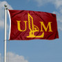 Louisiana Monroe Warhawks ULM Logo Flag
