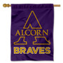 Alcorn State Braves Logo Double Sided House Flag