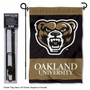 Oakland Grizzlies Garden Flag and Pole Stand