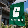 Charlotte 49ers Logo Double Sided House Flag