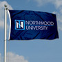 Northwood Timberwolves Wordmark Logo Flag