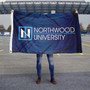 Northwood Timberwolves Wordmark Logo Flag