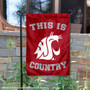 Washington State University Country Garden Flag