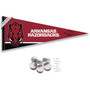 University of Arkansas Banner Pennant with Tack Wall Pads