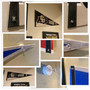 University of Arkansas Banner Pennant with Tack Wall Pads