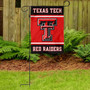 Texas Tech Logo Garden Flag and Pole Stand
