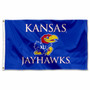 Kansas Jayhawks Wordmark Flag