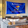 Kansas Jayhawks Wordmark Flag