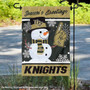 UCF Knights Holiday Winter Snowman Greetings Garden Flag