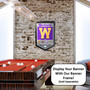 Washington UW Huskies Heritage Logo History Banner