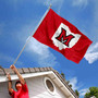 Miami Redhawks Ohio State Logo Flag