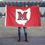 Miami Redhawks Ohio State Logo Flag