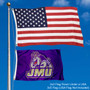 James Madison Dukes Small 2x3 Flag