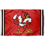 Louisville Cardinals Throwback Vault Logo Flag