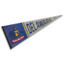 Delaware Blue Hens Throwback Retro Vintage Pennant Flag