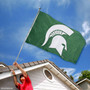 Michigan State Spartans Nylon Embroidered Flag