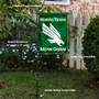 North Texas Mean Green Garden Flag and Stand