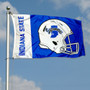 Indiana State Sycamores Football Helmet Flag