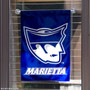 Marietta College Pioneers Logo Garden Flag