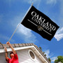 Oakland Grizzlies Wordmark Flag