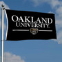 Oakland Grizzlies Wordmark Flag
