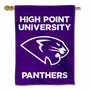 High Point Panthers Logo Double Sided House Flag