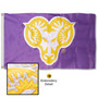 West Chester Golden Rams Nylon Embroidered Flag