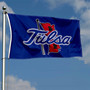 Tulsa Hurricanes Outline Logo Flag
