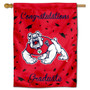Fresno State Bulldogs Congratulations Graduate Flag
