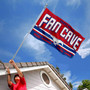 Southern Methodist Mustangs Fan Man Cave Game Room Banner Flag