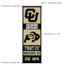 University of Colorado Decor and Banner