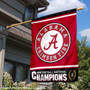University of Alabama 2020 Football National Champions Banner Flag
