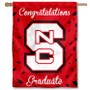 North Carolina State Wolfpack Congratulations Graduate Flag