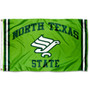 North Texas Mean Green Throwback Vault Logo Flag