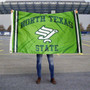 North Texas Mean Green Throwback Vault Logo Flag