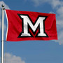 Miami Redhawks Beveled M Flag