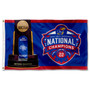 Kansas KU Jayhawks 2022 Basketball National Champions Logo Flag